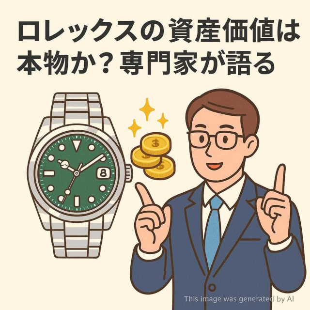 ロレックスの資産価値は本物か？専門家が語る