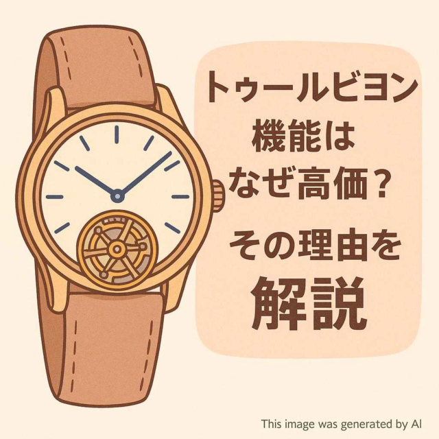 トゥールビヨン機能はなぜ高価？その理由を解説