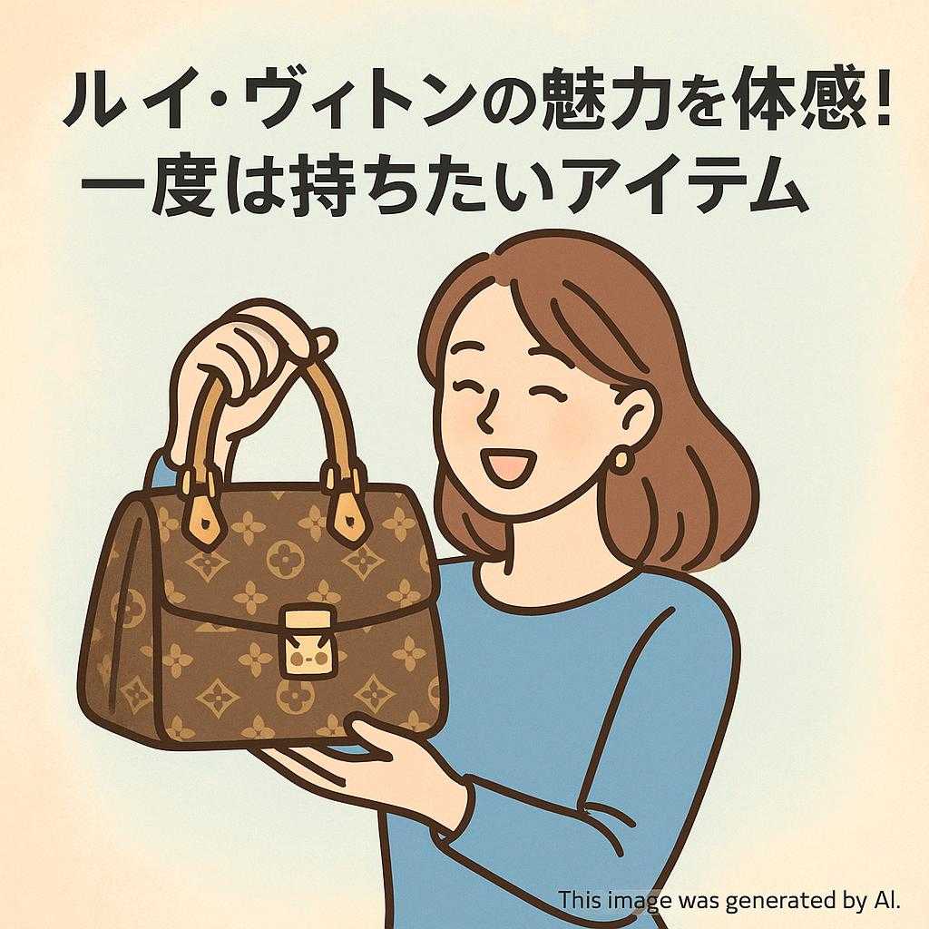 ルイ・ヴィトンの魅力を体感!一度は持ちたいアイテム
