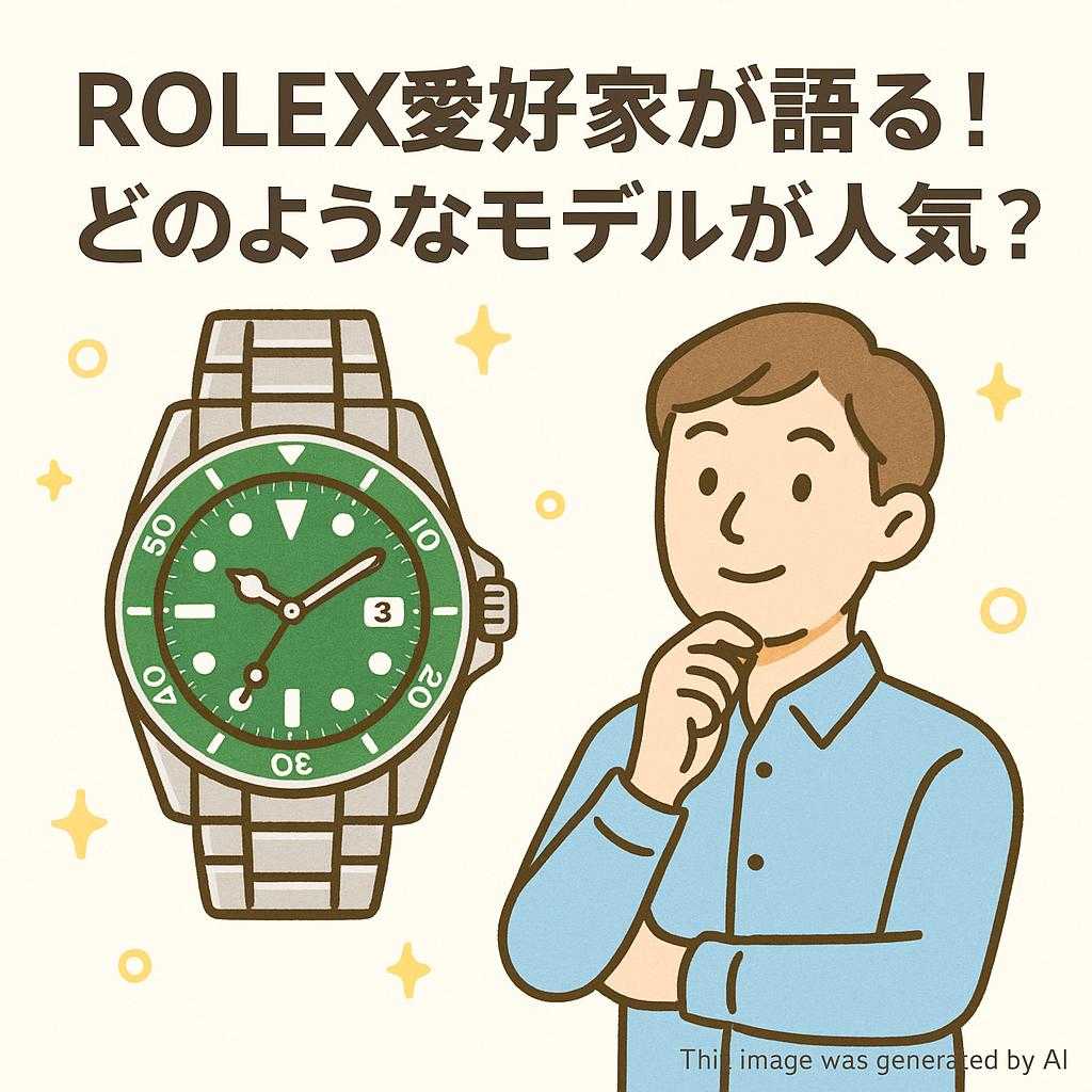 ROLEX愛好家が語る!どのようなモデルが人気?