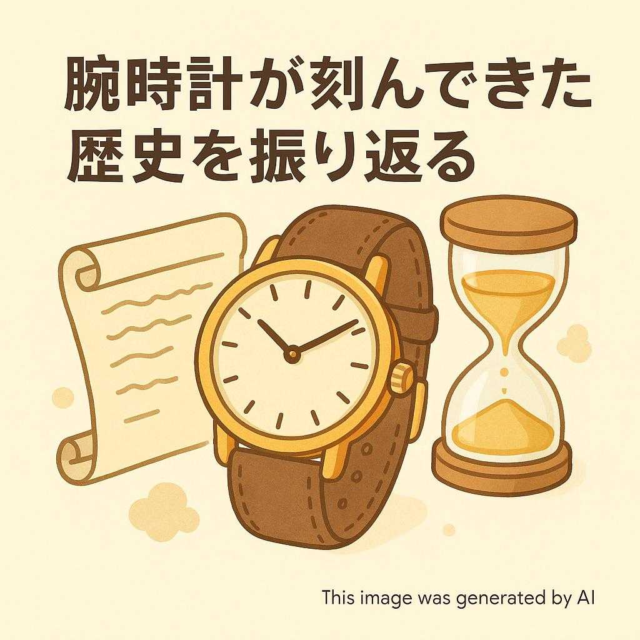 腕時計が刻んできた歴史を振り返る