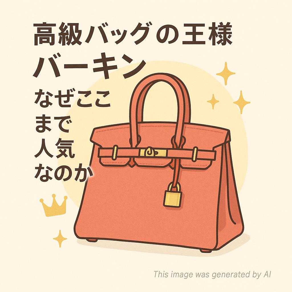 高級バッグの王様バーキン、なぜここまで人気なのか