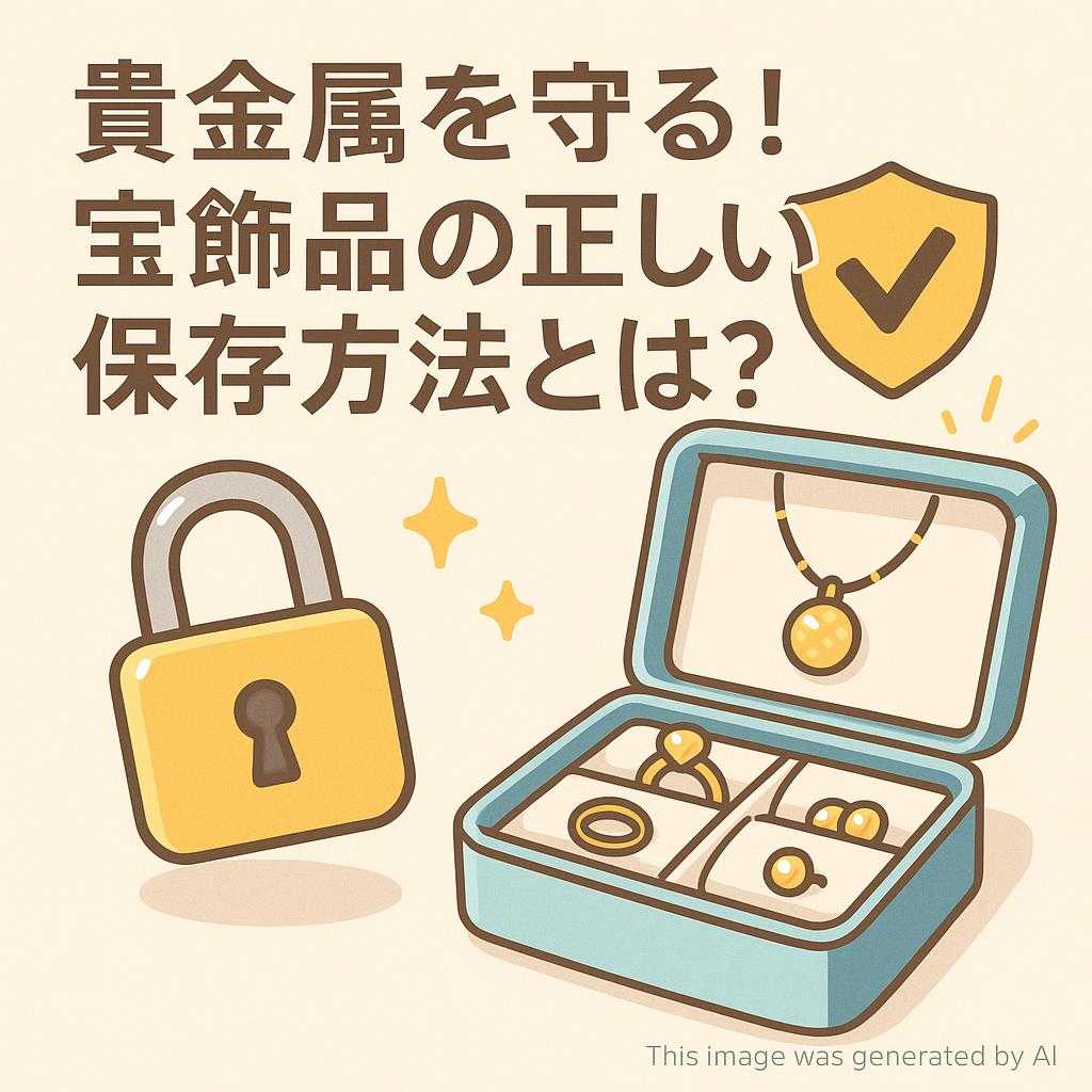 貴金属を守る!宝飾品の正しい保存方法とは?