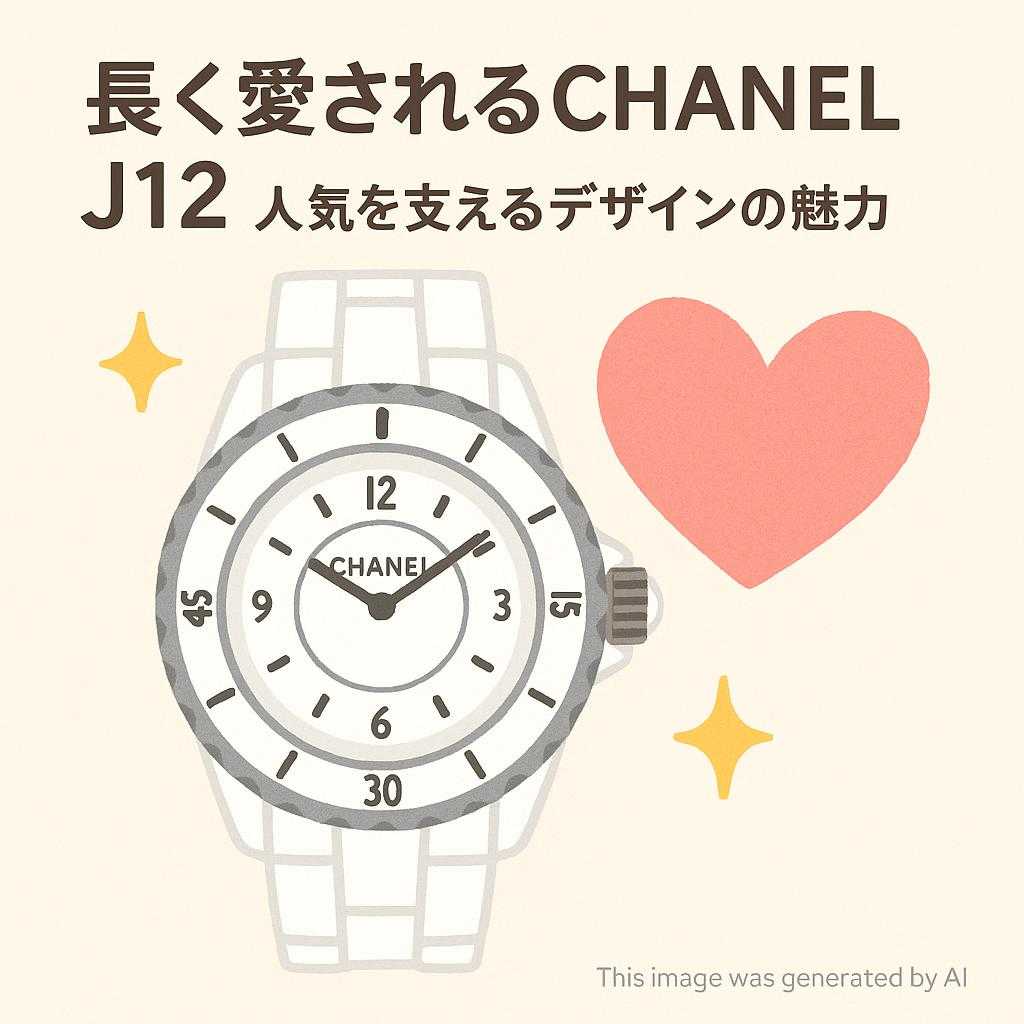 長く愛されるCHANEL J12　人気を支えるデザインの魅力