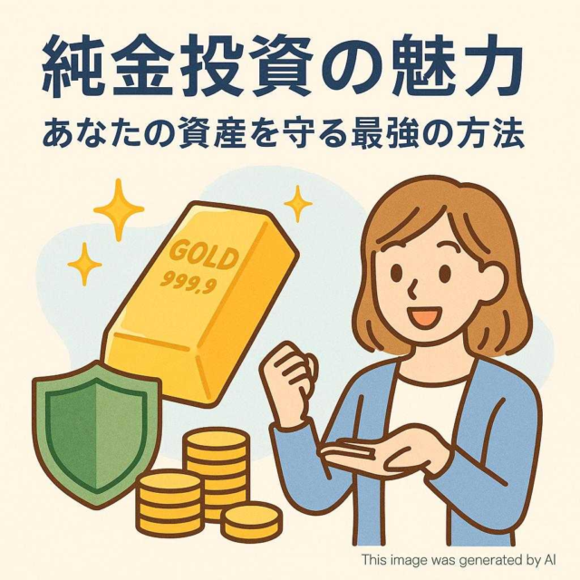 純金投資の魅力：あなたの資産を守る最強の方法