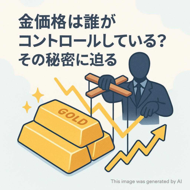 金価格は誰がコントロールしている？その秘密に迫る