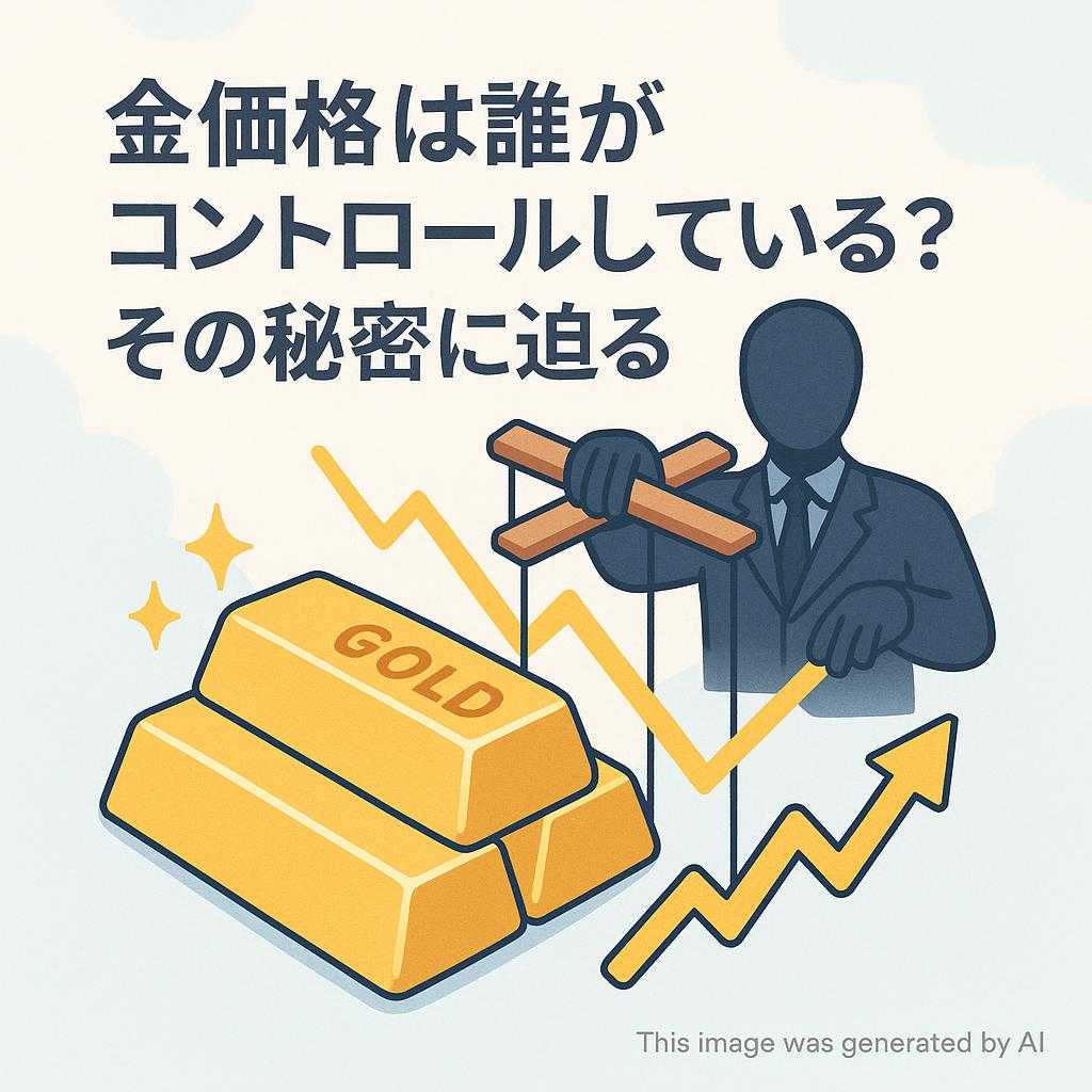 金価格は誰がコントロールしている?その秘密に迫る