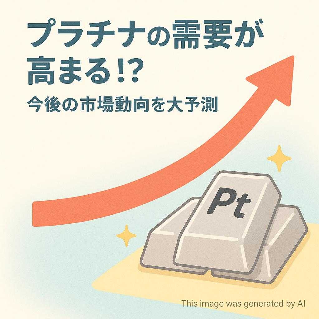 プラチナの需要が高まる！？今後の市場動向を大予測