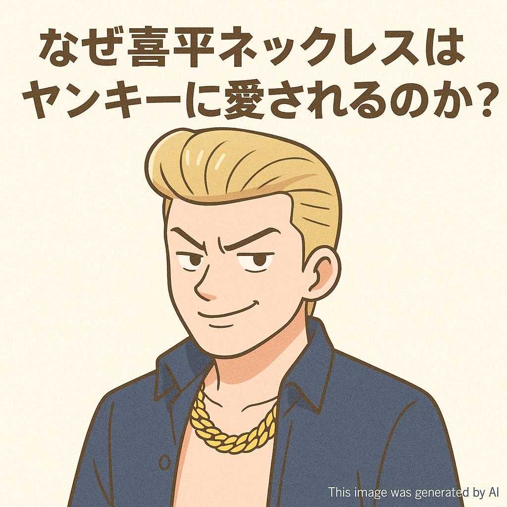 なぜ喜平ネックレスはヤンキーに愛されるのか？