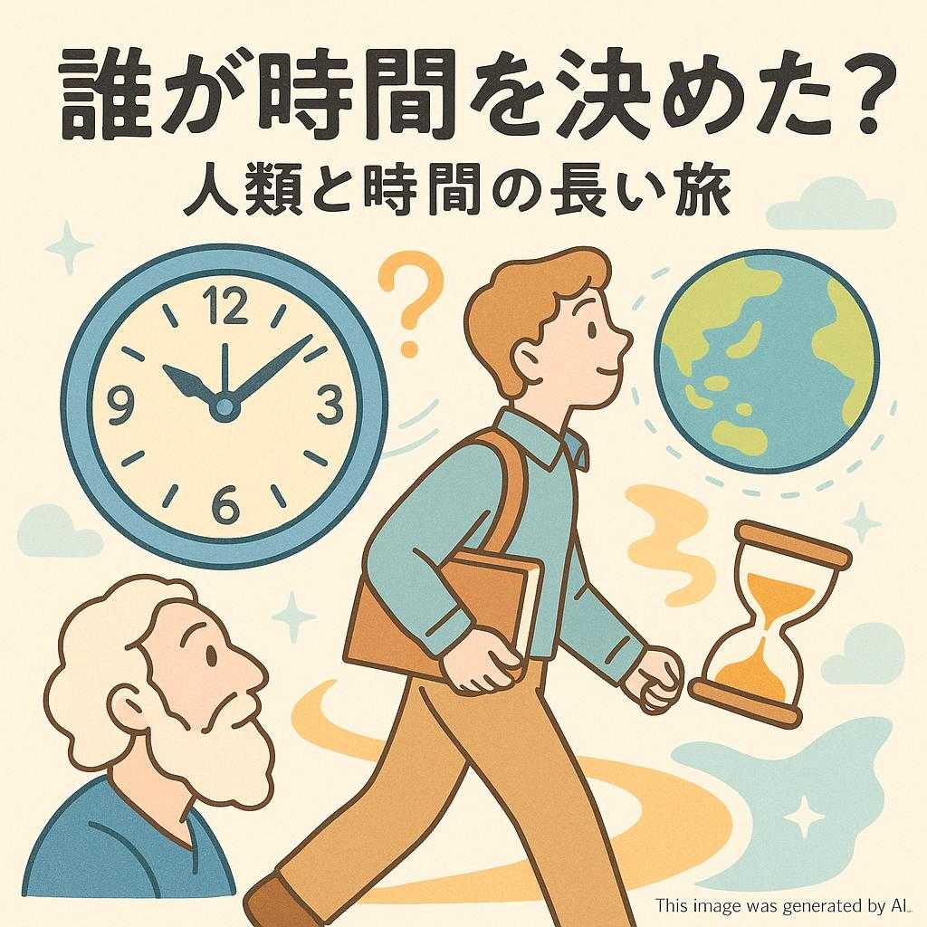 誰が時間を決めた?人類と時間の長い旅