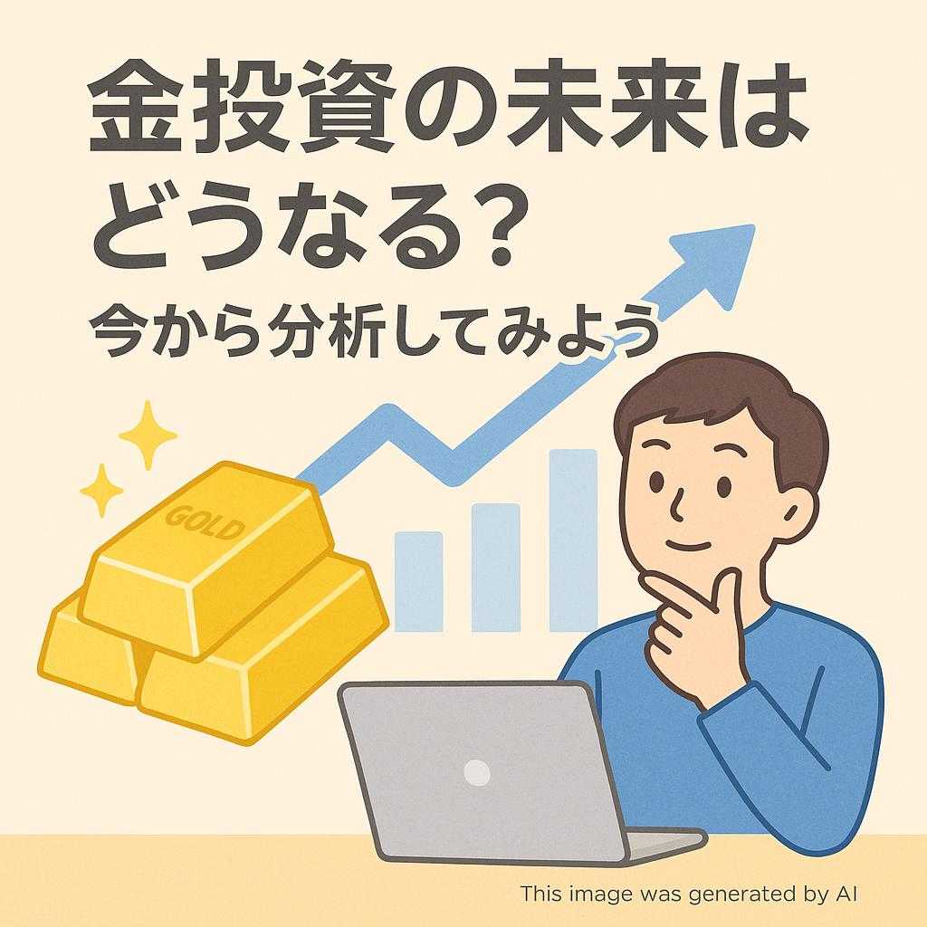 金投資の未来はどうなる？今から分析してみよう