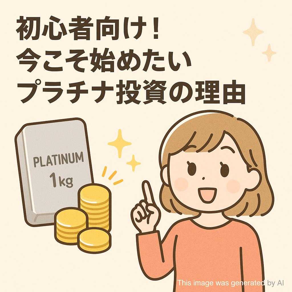 初心者向け！今こそ始めたいプラチナ投資の理由