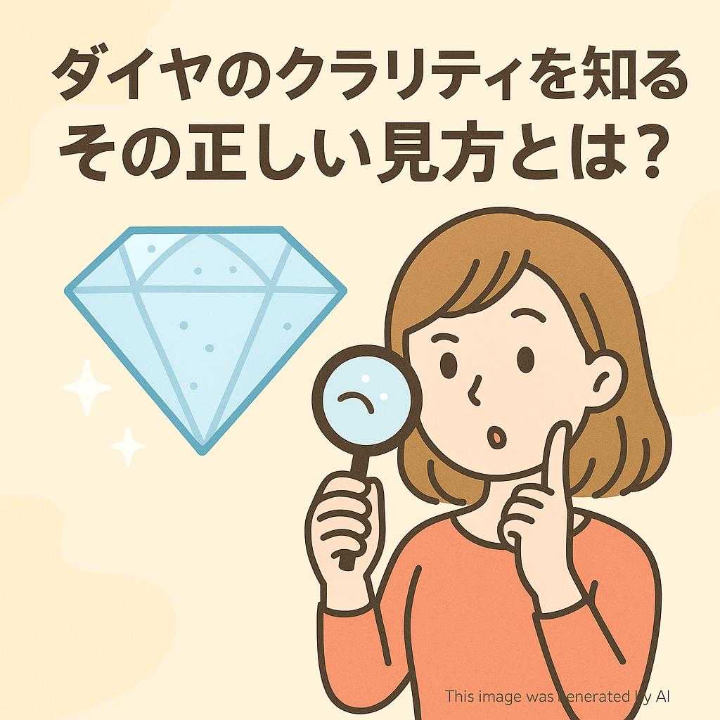 ダイヤのクラリティを知る！その正しい見方とは？
