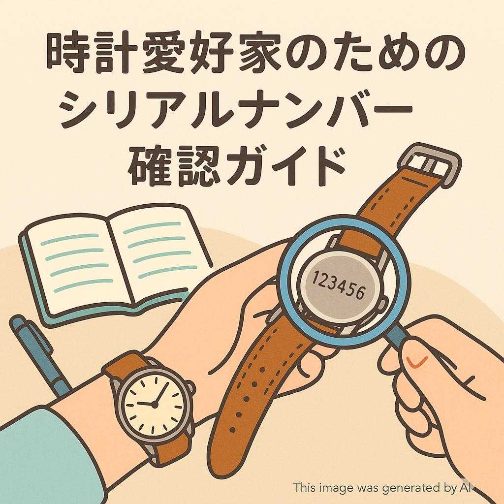 時計愛好家のためのシリアルナンバー確認ガイド