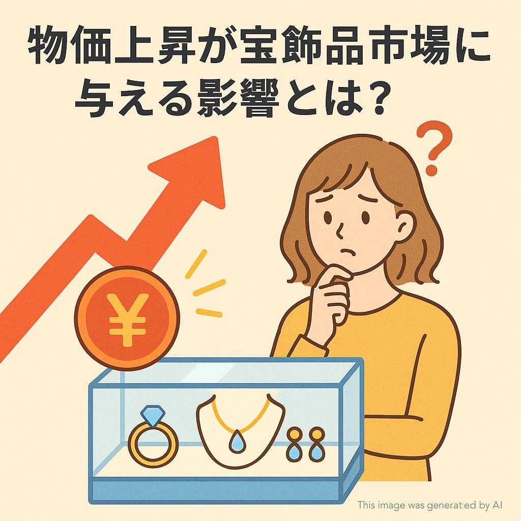 物価上昇が宝飾品市場に与える影響とは?