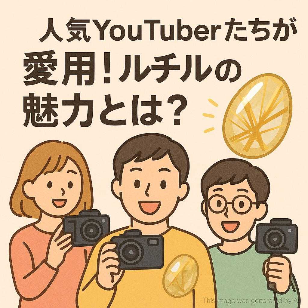 人気Youtuberたちが愛用！ルチルの魅力とは？