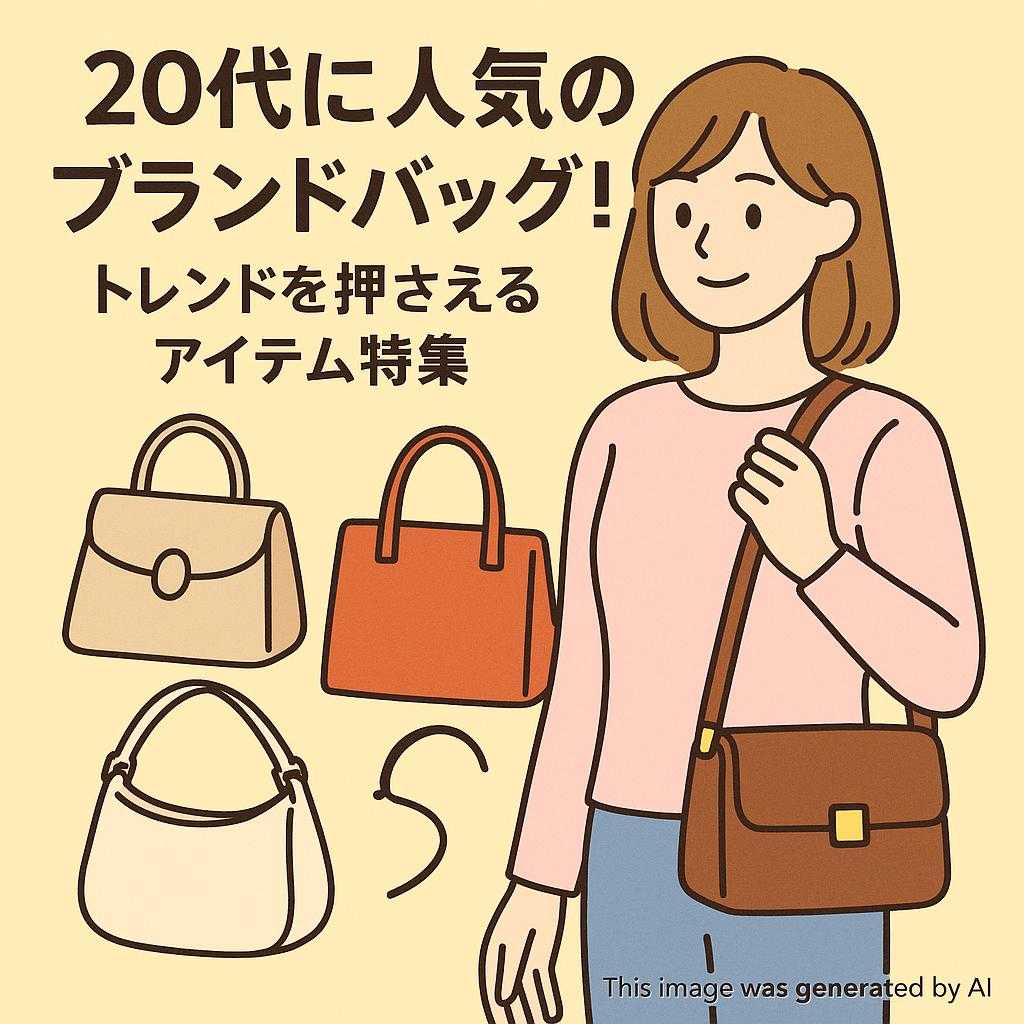 20代に人気のブランドバッグ！トレンドを押さえるアイテム特集