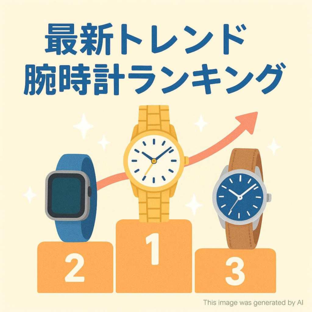 最新トレンド腕時計ランキング