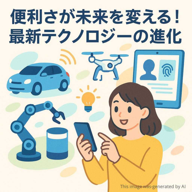 便利さが未来を変える！最新テクノロジーの進化