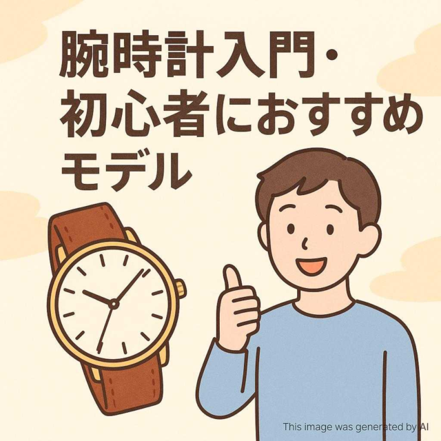 腕時計入門・初心者におすすめモデル