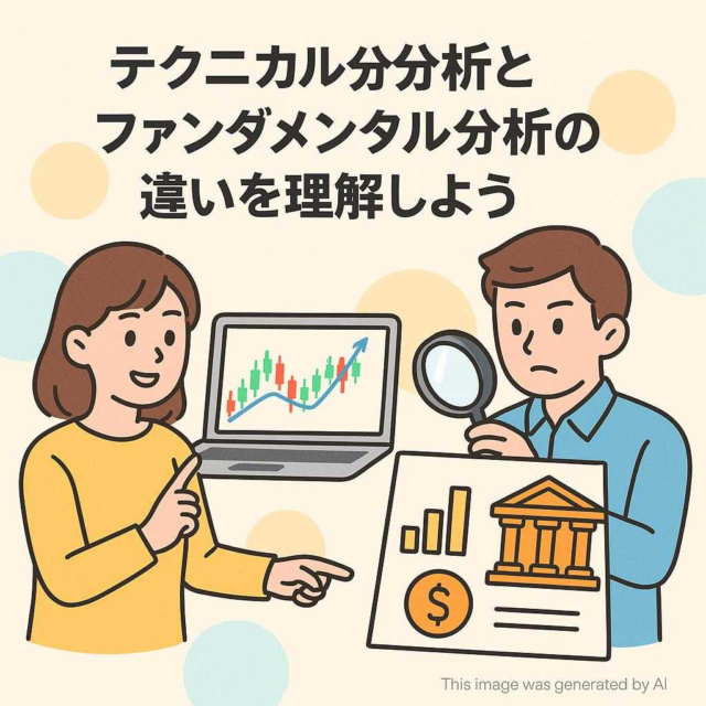 テクニカル分析とファンダメンタル分析の違いを理解しよう