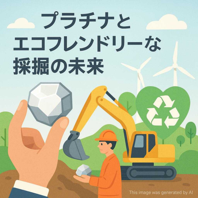 プラチナとエコフレンドリーな採掘の未来