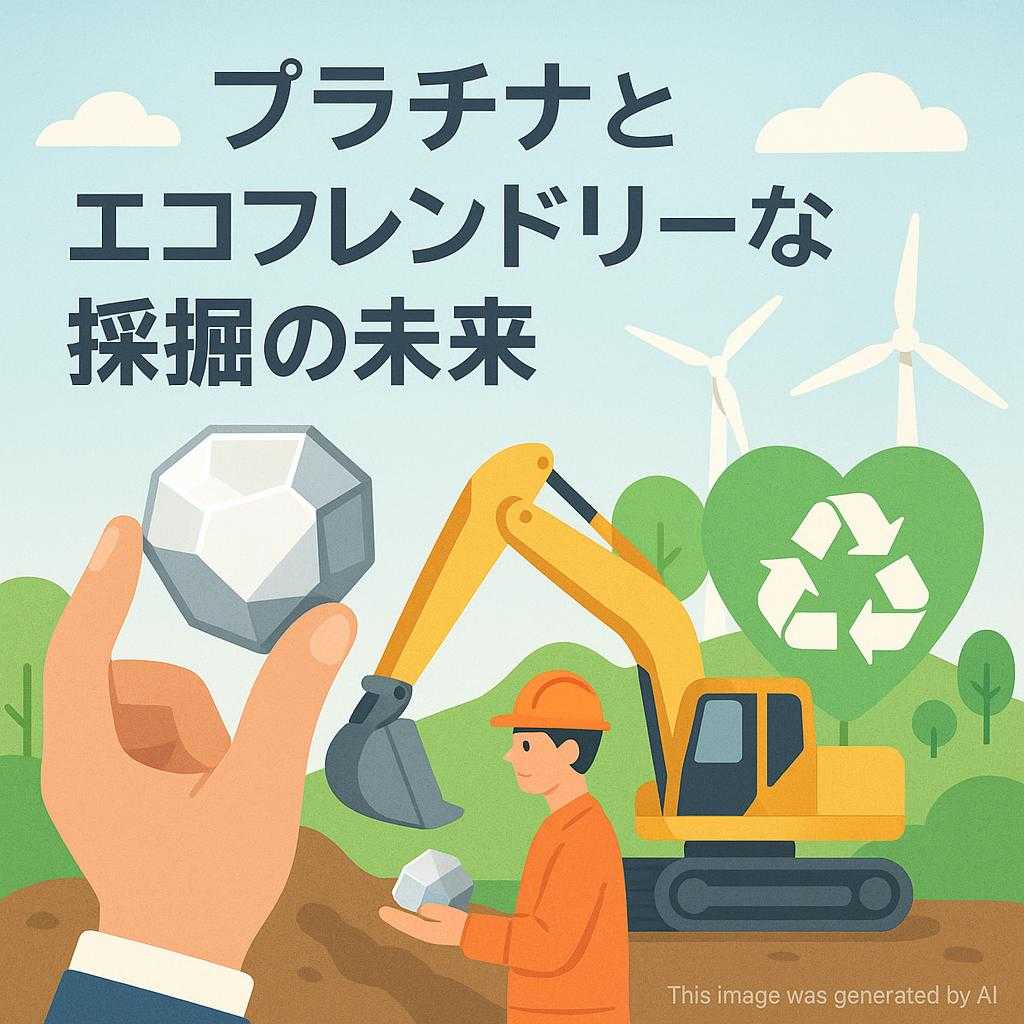 プラチナとエコフレンドリーな採掘の未来