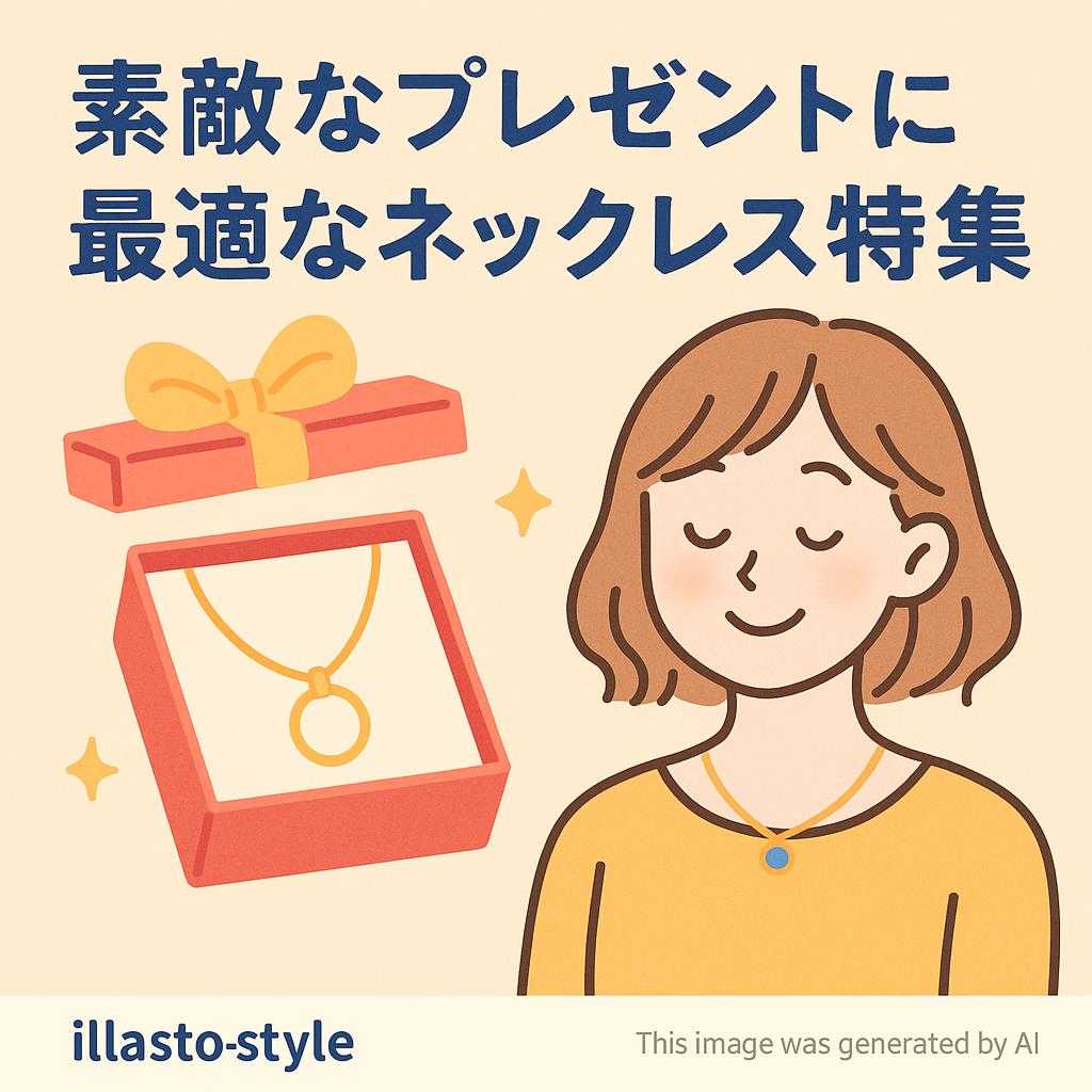 素敵なプレゼントに最適なネックレス特集