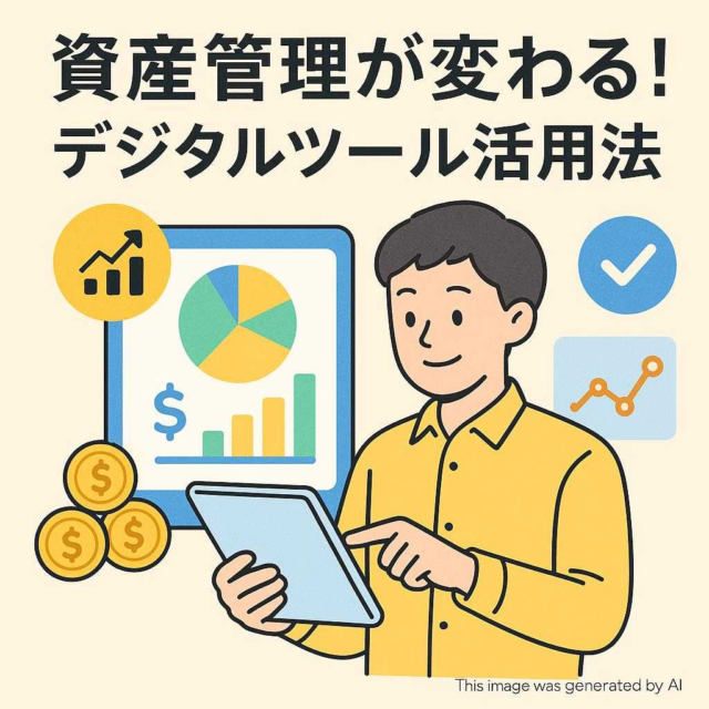 資産管理が変わる！デジタルツール活用法
