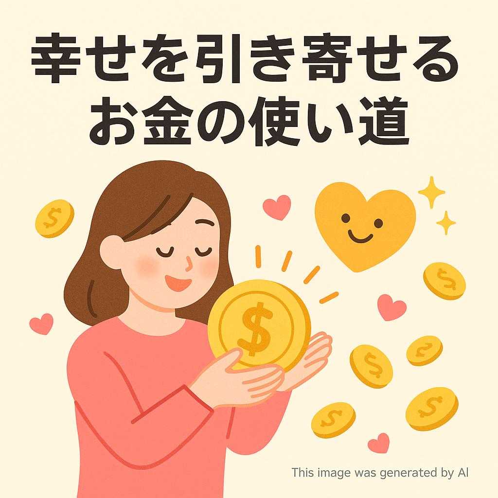 幸せを引き寄せるお金の使い道
