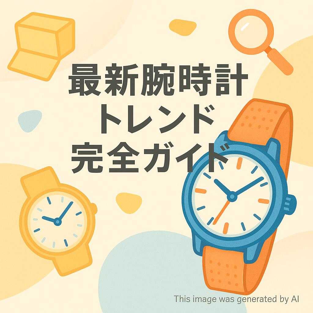 最新腕時計トレンド完全ガイド