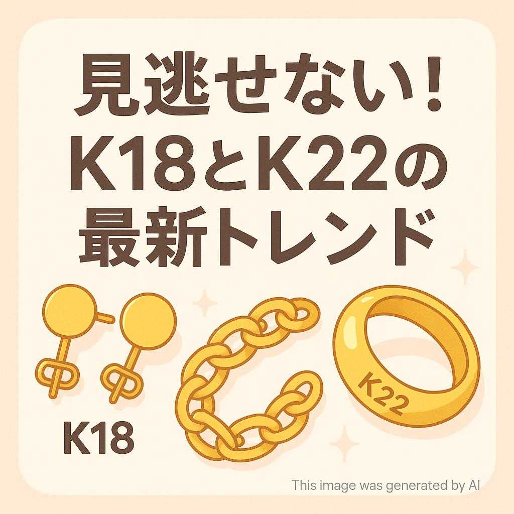 見逃せない！K18とK22の最新トレンド