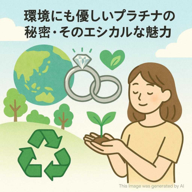 環境にも優しいプラチナの秘密・そのエシカルな魅力