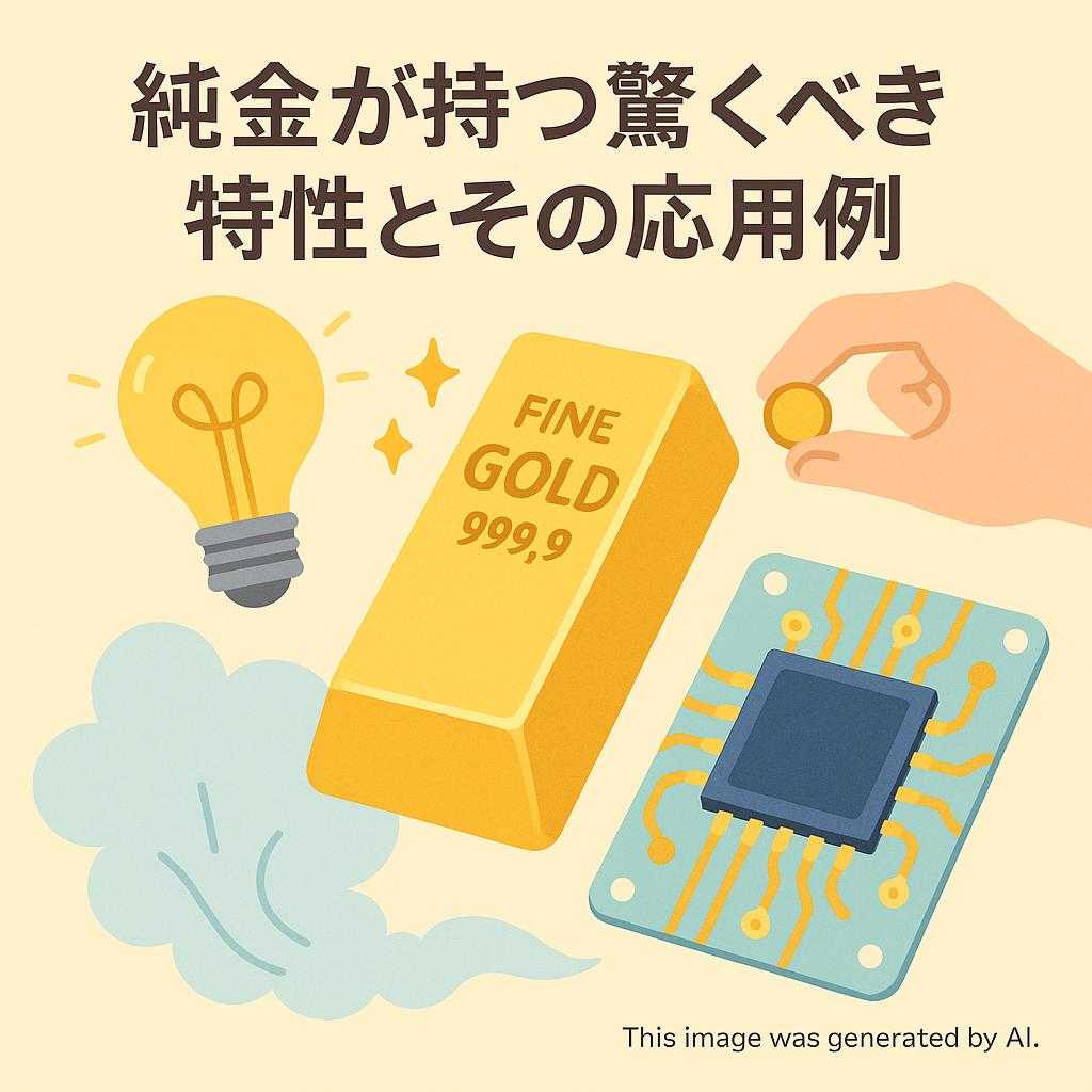 純金が持つ驚くべき特性とその応用例