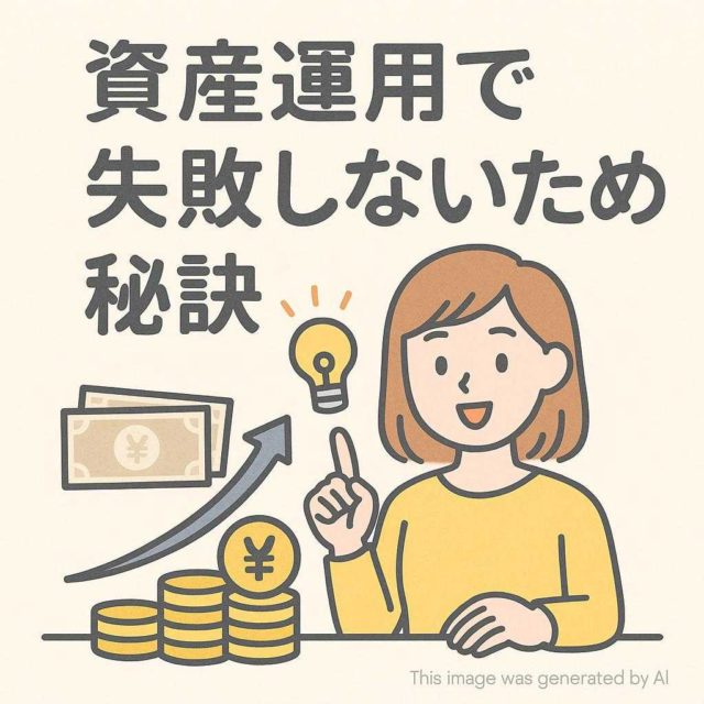 資産運用で失敗しないための秘訣