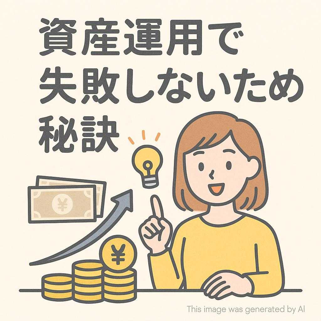 資産運用で失敗しないための秘訣