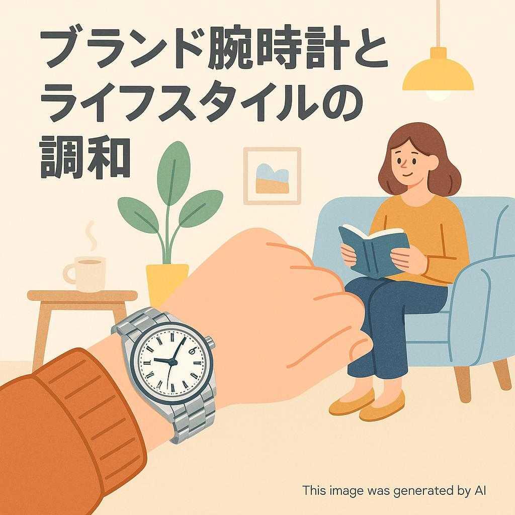 ブランド腕時計とライフスタイルの調和
