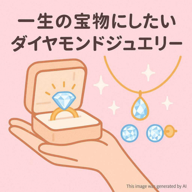 一生の宝物にしたいダイヤモンドジュエリー