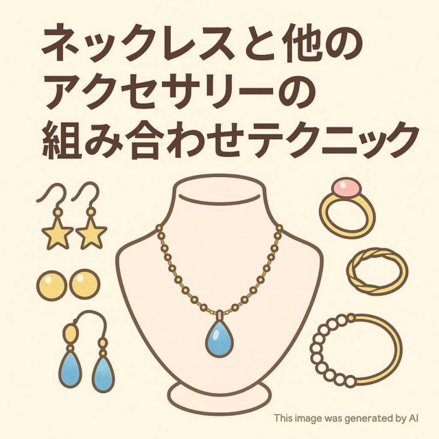 ネックレスと他のアクセサリーの組み合わせテクニック