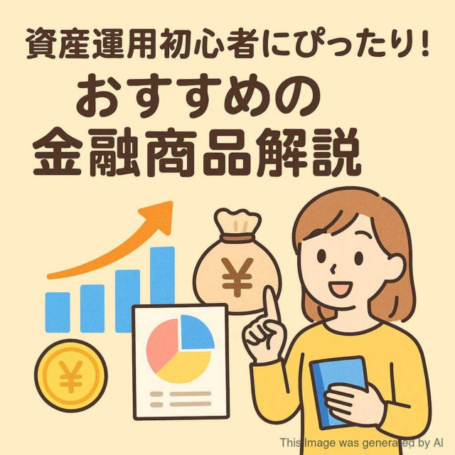 資産運用初心者にぴったり！おすすめの金融商品解説
