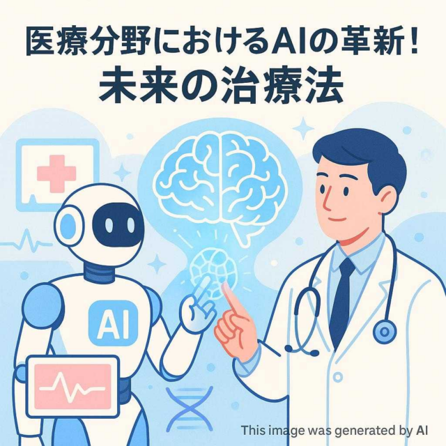 医療分野におけるAIの革新！未来の治療法