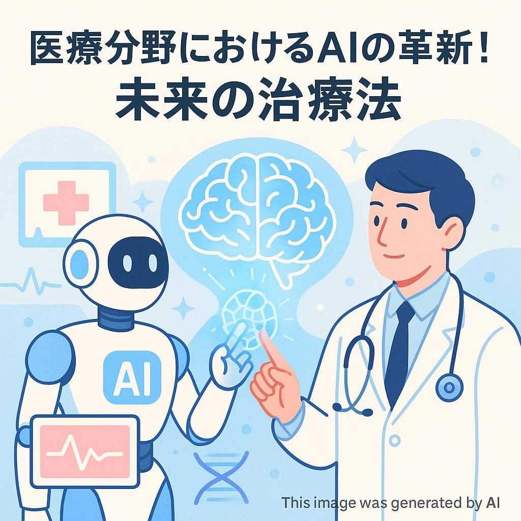 医療分野におけるAIの革新！未来の治療法