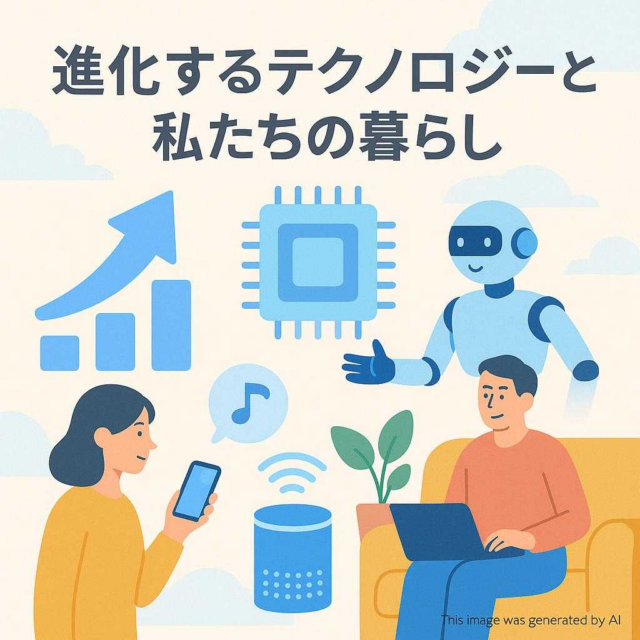 進化するテクノロジーと私たちの暮らし